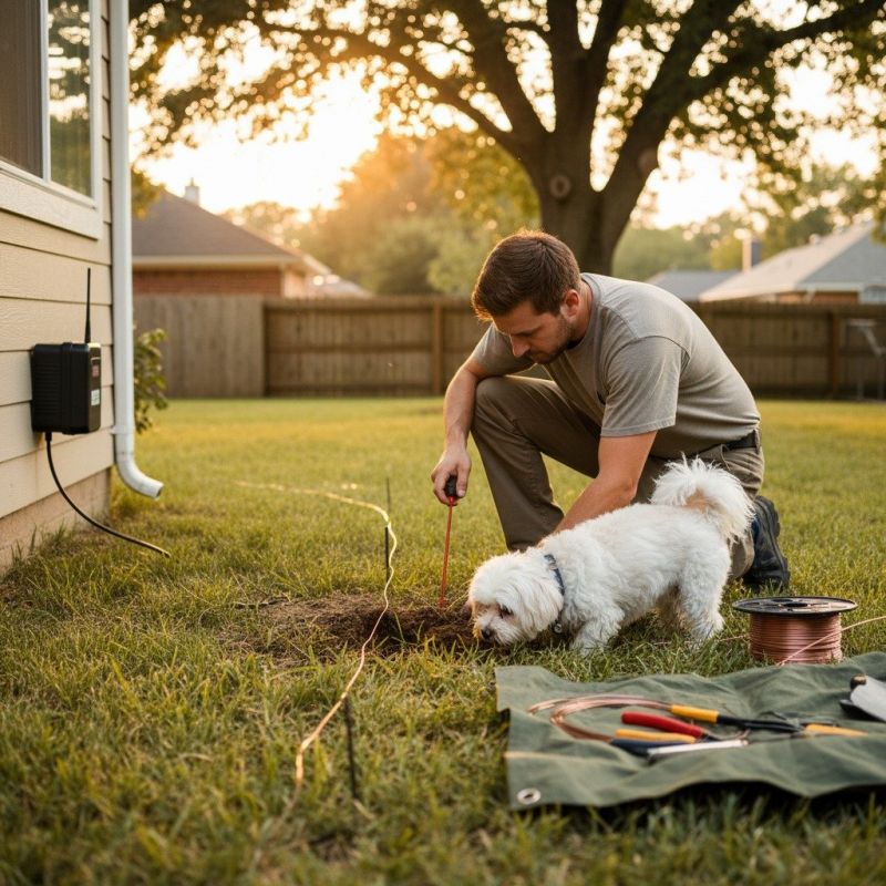 Agricultural Fence Installation