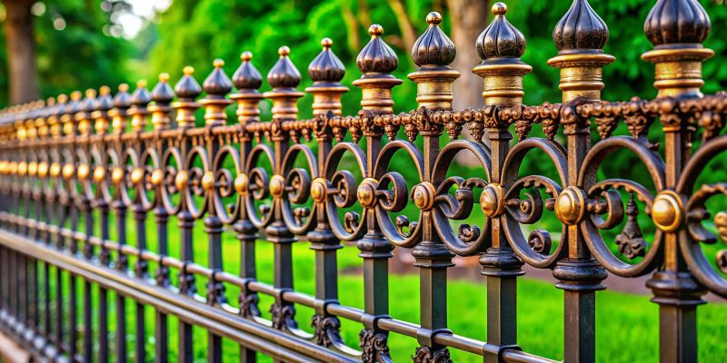 Ornamental Iron Fence Installation